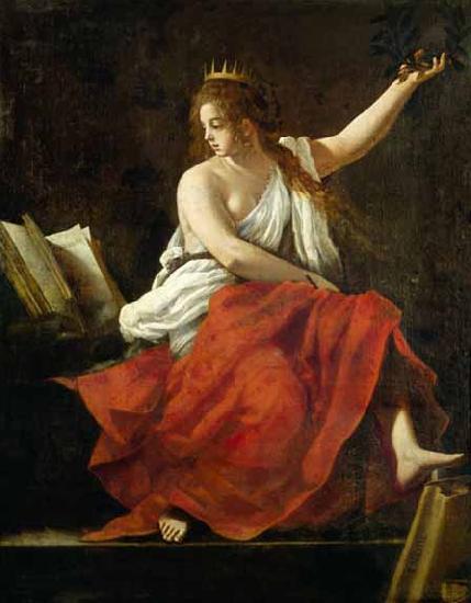 Giovanni Baglione Calliope oil painting image